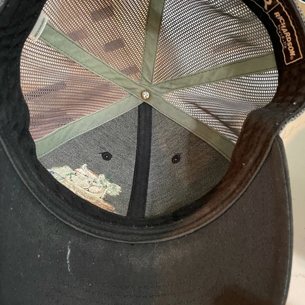 Seminole Prairie Gray Embroidered mesh snapback Hunting Hat Cap Richardson 112